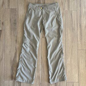 Patagonia Byway Cargo Pants Women's 6 Khaki Convertible Outdoor Hiking Gorpcore